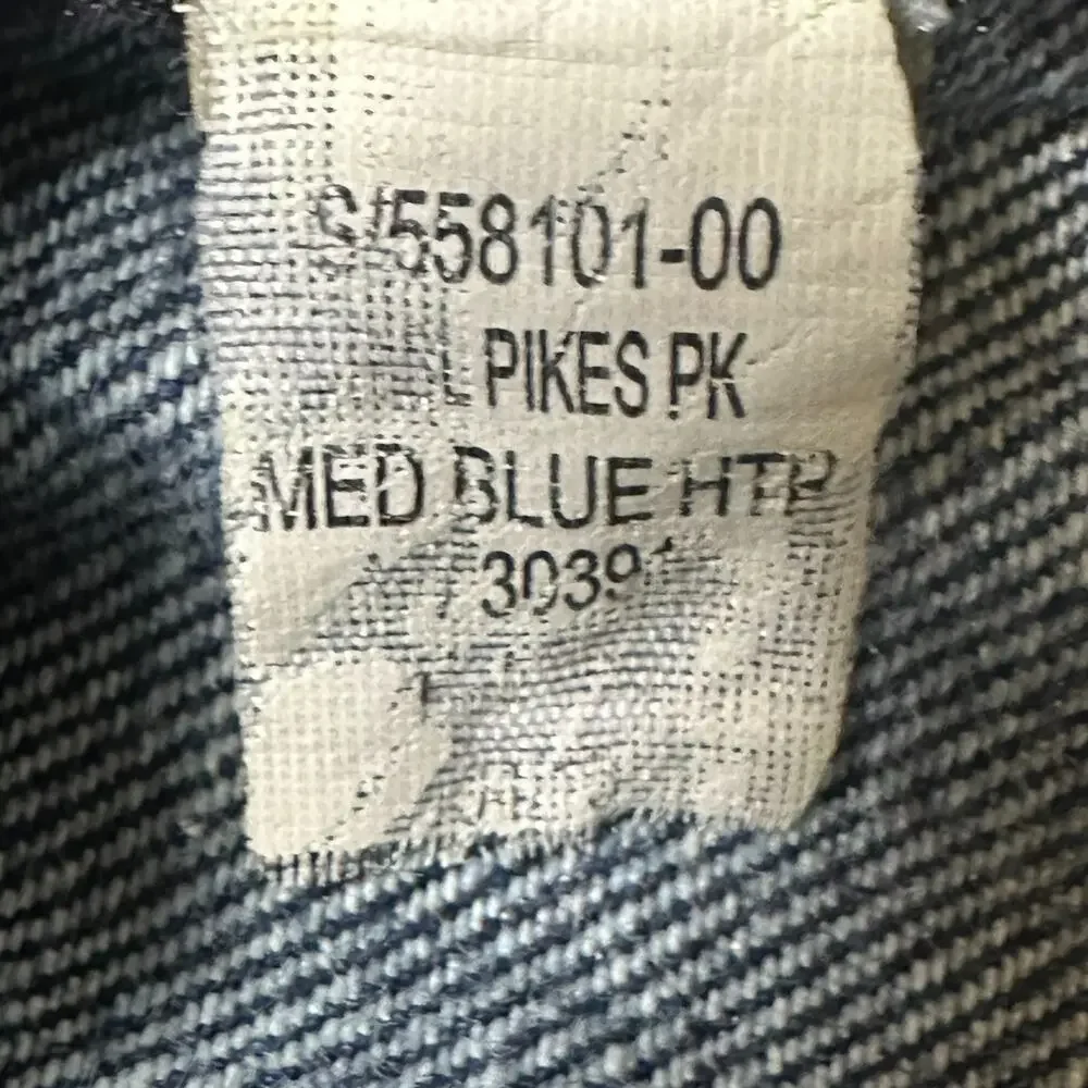 Banana Republic Heritage Jeans Mens Actual Size 36x34 Blue Denim Buttonfly